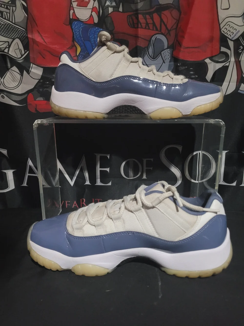 Jordan 11 Retro Low Sneakers Diffused Blue